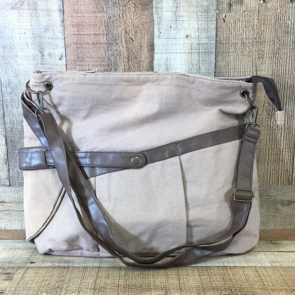 Earthbound Trading Co Tan Brown Shoulder Crossbody Bag Boho